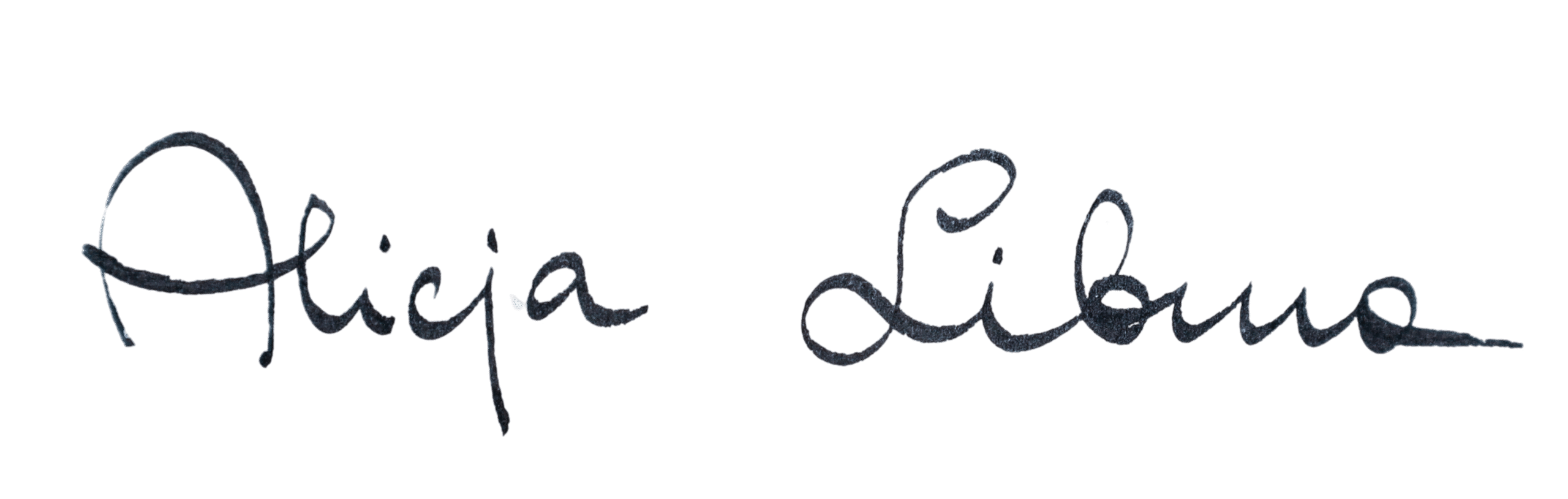 Logotyp Alicja Libura